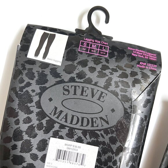 Steve Madden Black Leggings (2 pairs) - Picture 4 of 7